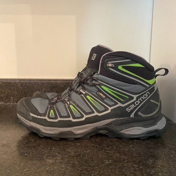 Salomon X Ultra Mid 2 GTX Hiking Boots - Size 10 - Picture 4 of 10